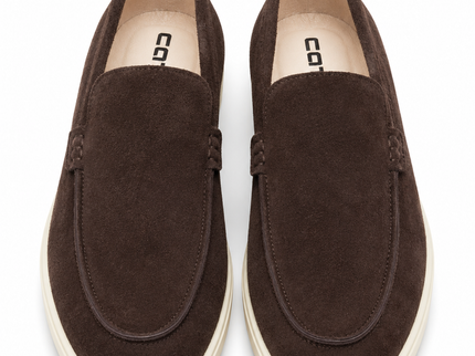 CloudStep Suede Slip-On Loafers