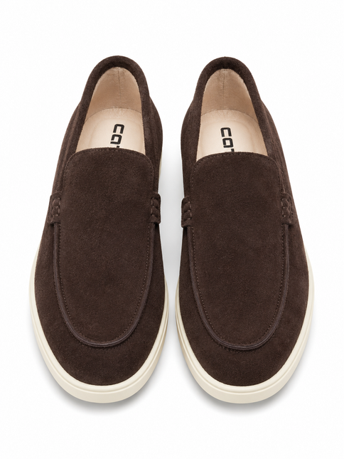 CloudStep Suede Slip-On Loafers