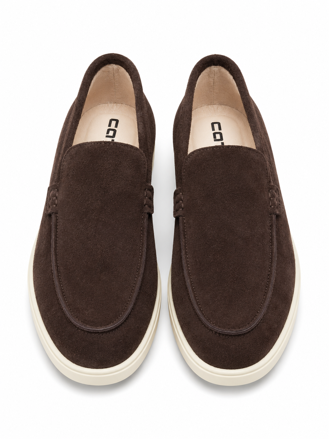 CloudStep Suede Slip-On Loafers