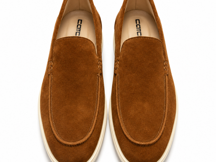 CloudStep Suede Slip-On Loafers
