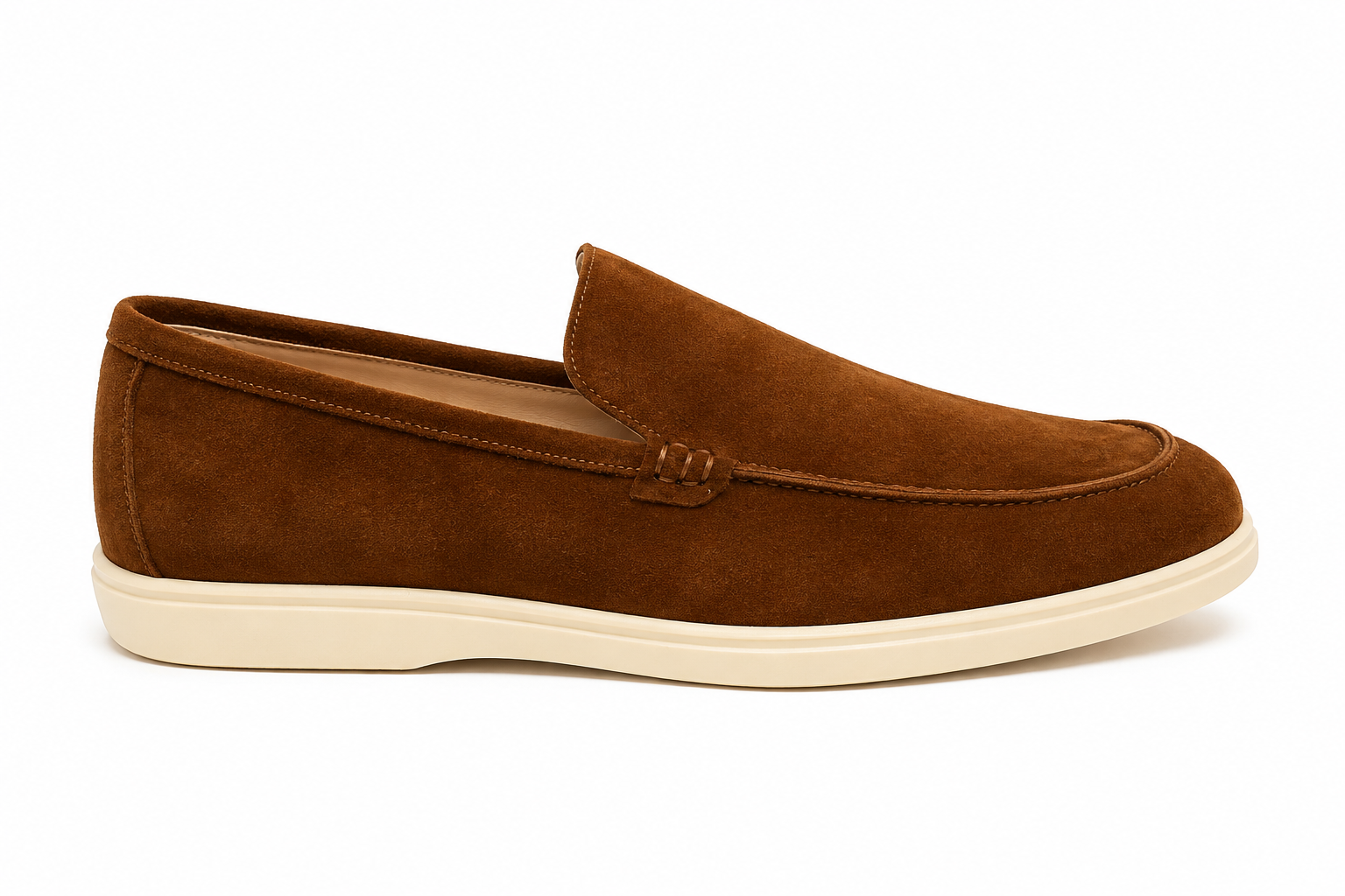 CloudStep Suede Slip-On Loafers