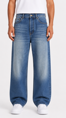 Relaxed Wide Leg Jeans