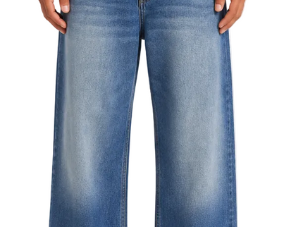 Relaxed Wide Leg Jeans
