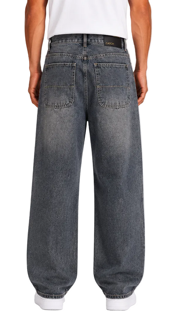 Relaxed Wide Leg Jeans