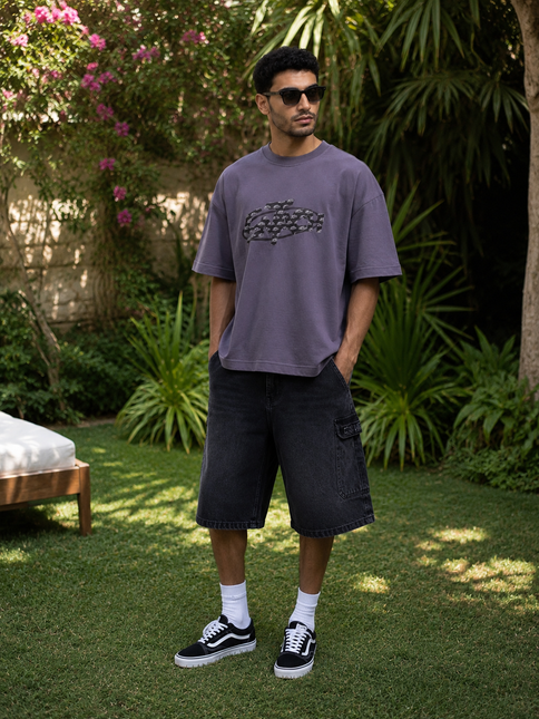 Box Fit Front Snatch T-Shirt