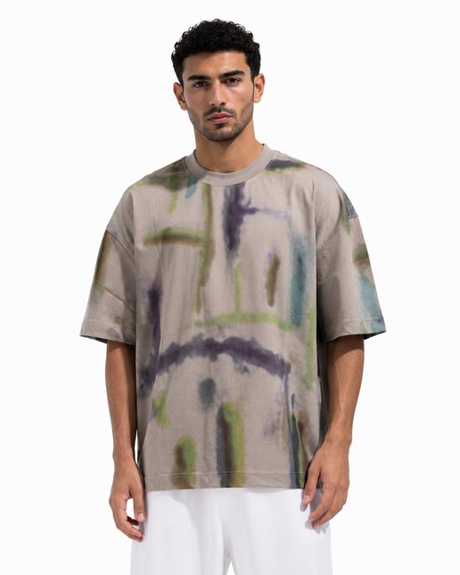 Color Way Box Fit T-Shirt