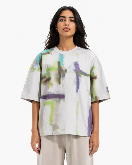 Color Way Box Fit T-Shirt