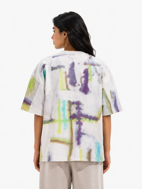 Color Way Box Fit T-Shirt