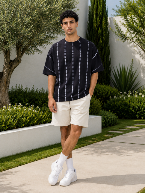 Line Cloud Oversized Fit T-Shirt