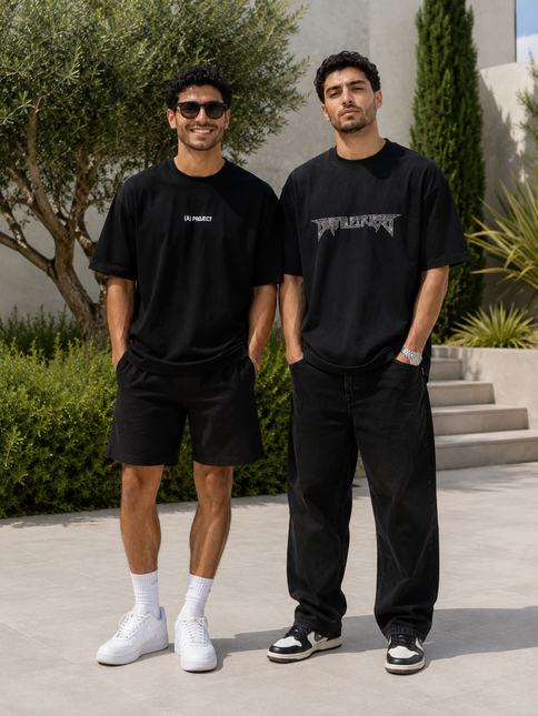 Box Fit Bold Printed T-SHIRT