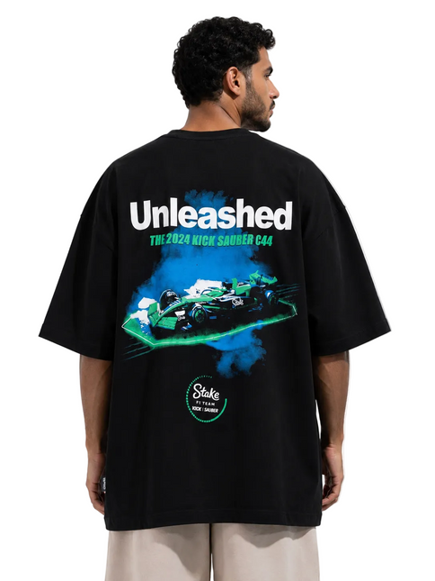 Back printed Box fit T-shirt