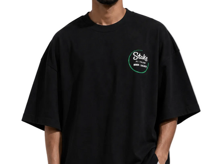 Back printed Box fit T-shirt