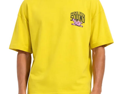 Yellow Sound Printed T-Shirt