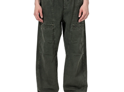Drawstring Regular Fit Cargo denim