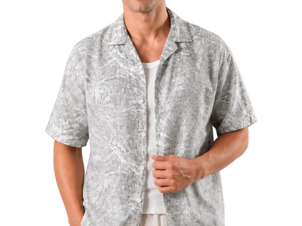 Tropical Print Box Shirt