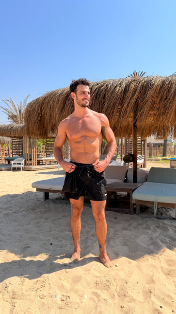 Essential Swim Shorts Set With Utility Bag