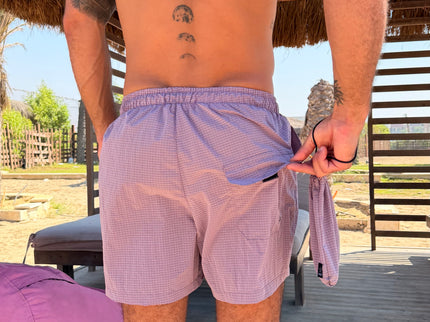 Essential Swim Shorts Set With Utility Bag