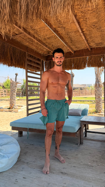 Essential Swim Shorts Set With Utility Bag