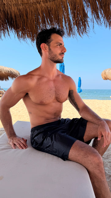 Men’s Solid Swim Shorts