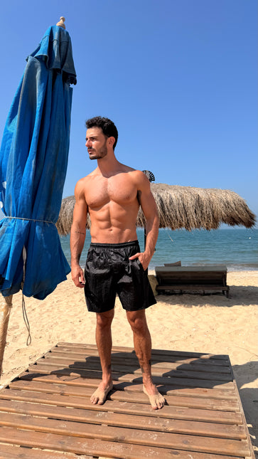 Men’s Solid Swim Shorts