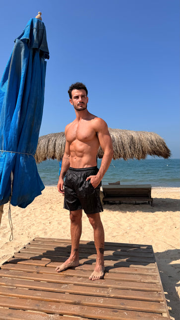 Men’s Solid Swim Shorts