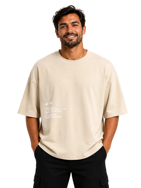 Pathmaker T-Shirt – Sand Beige