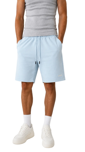 Relaxed Essential Sweat Shorts – Baby Pink