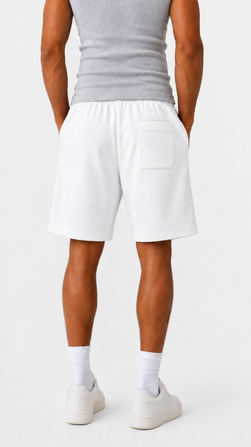 Relaxed Essential Sweat Shorts – Baby Pink