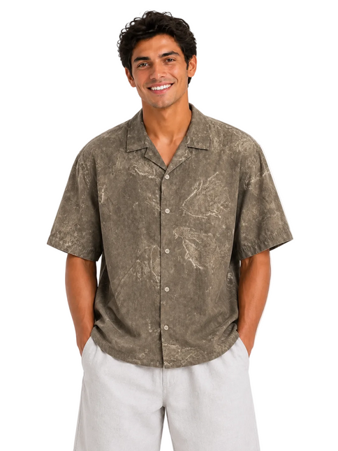 Sunwashed Resort Shirt – Box Fit