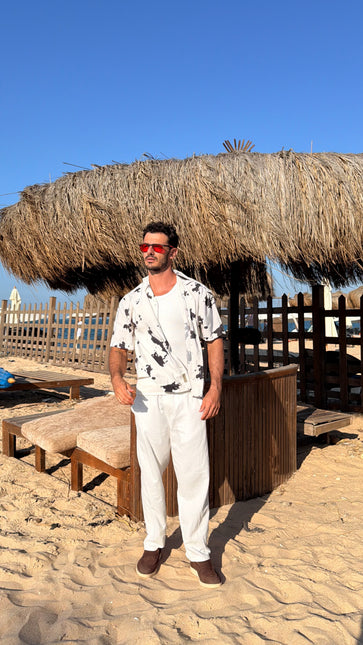 Mono Splash Resort Shirt – Box Fit