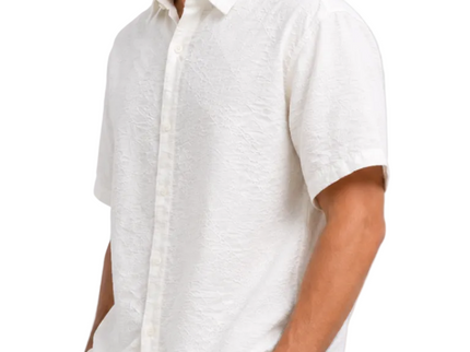 Different Textured Resort Shirt