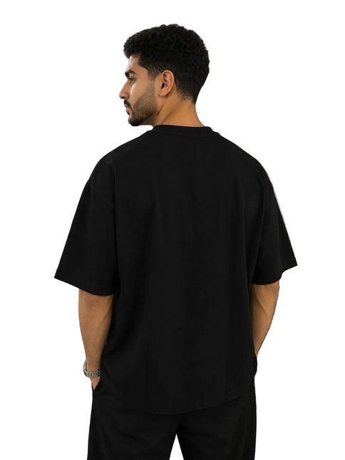 Box Fit White Graphic T-shirt