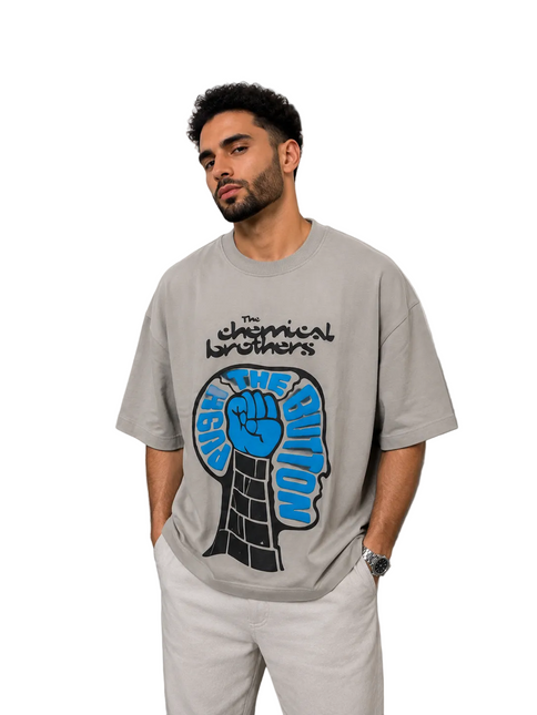 Box Fit Abstract Mind T-Shirt