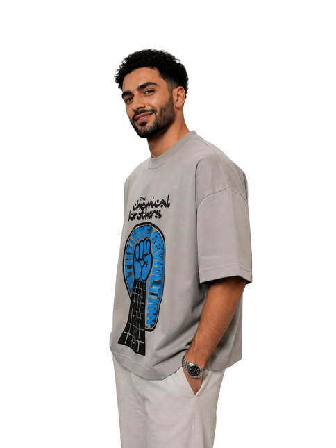Box Fit Abstract Mind T-Shirt