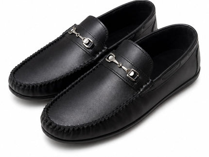 Metal Detail Loafers