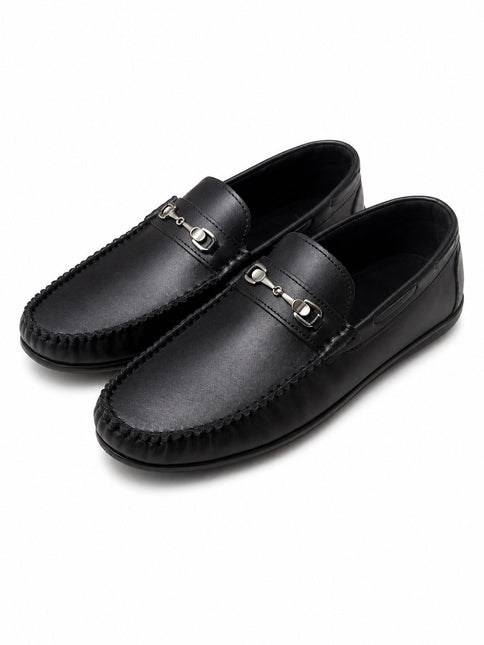 Metal Detail Loafers