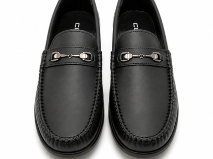 Metal Detail Loafers