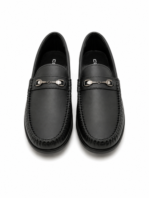 Metal Detail Loafers
