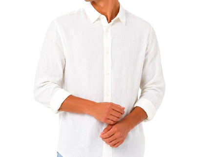 Linen Regular Fit Long Sleeve Shirt