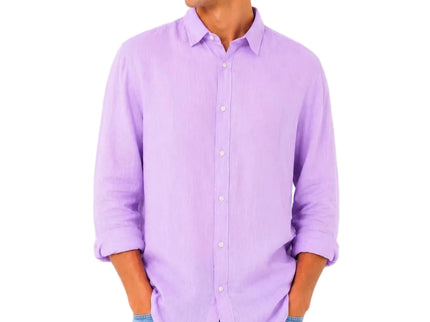 Linen Regular Fit Long Sleeve Shirt
