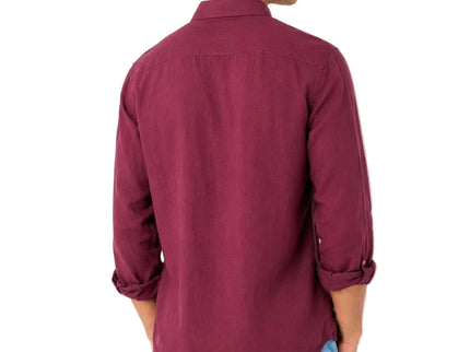 Linen Regular Fit Long Sleeve Shirt - Twbi