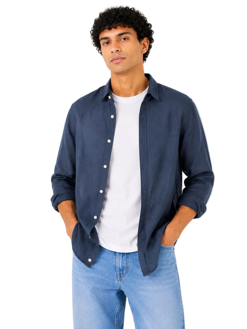 Linen Regular Fit Long Sleeve Shirt