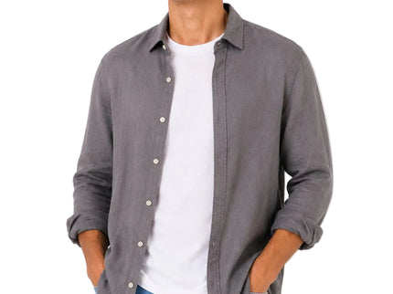 Linen Regular Fit Long Sleeve Shirt