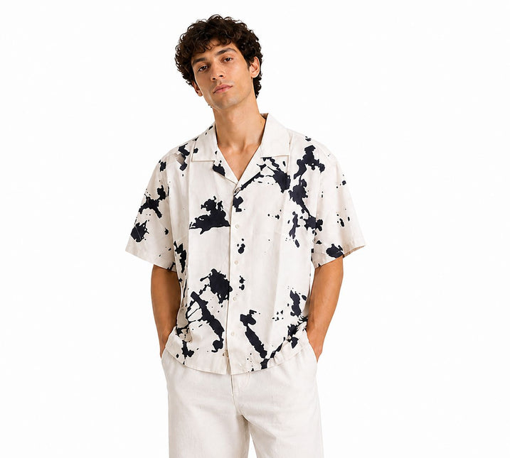 Abstract Splash Resort Shirt