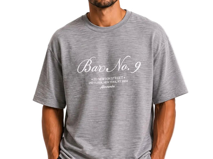 Bar No. 9 Box Fit T-Shirt