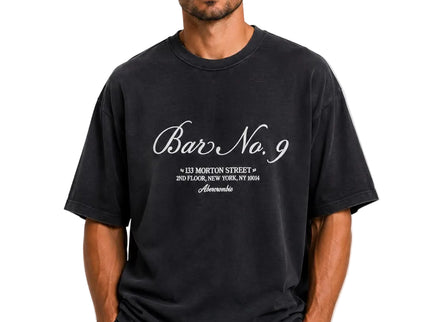Bar No. 9 Box Fit T-Shirt