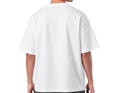 Crew Neck Oversized Fit Creek Printed T-Shirt