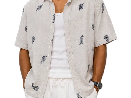 Printed Box Fit Shirt