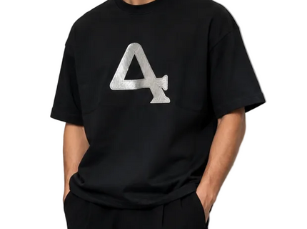 Crew Neck Oversized Bold Fit Printed T-Shirt