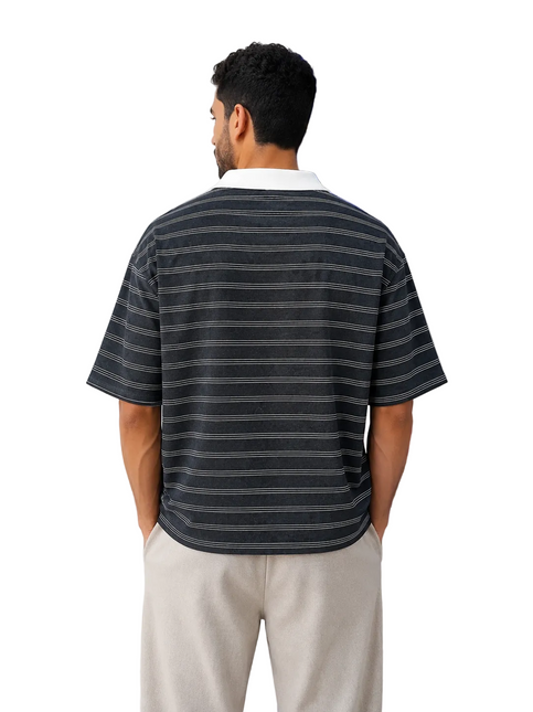 Striped Polo T-Shirt